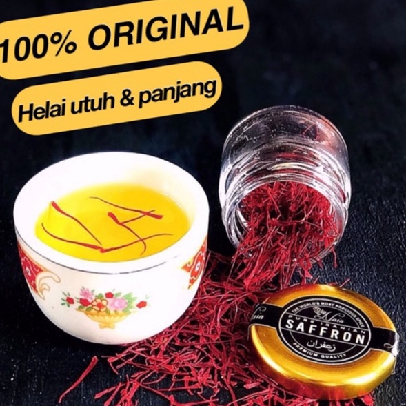 

[KODE KABLG] PROMO! Saffron 1 gr Super Negin (Finest Quality) 100% Original Iran
