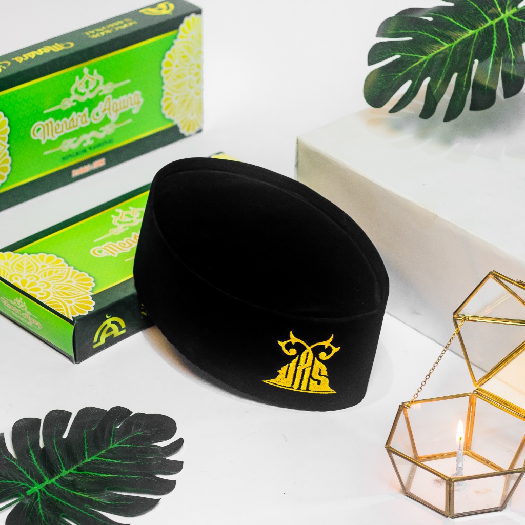 Kopiah Peci Songkok UAS Kopyah Logo Motif UAS Ustadz Abdul Somad Miki hat Pria Anak Dewasa Original