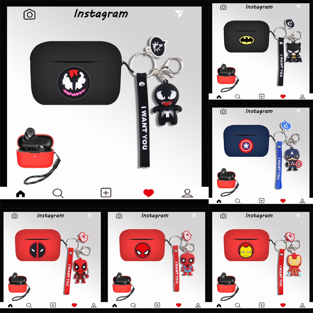 NY03 Anker Soundcore A20i Case Tahan Debu Lembut Dicuci Pelindung Case Silicone Case Untuk Anker Sou