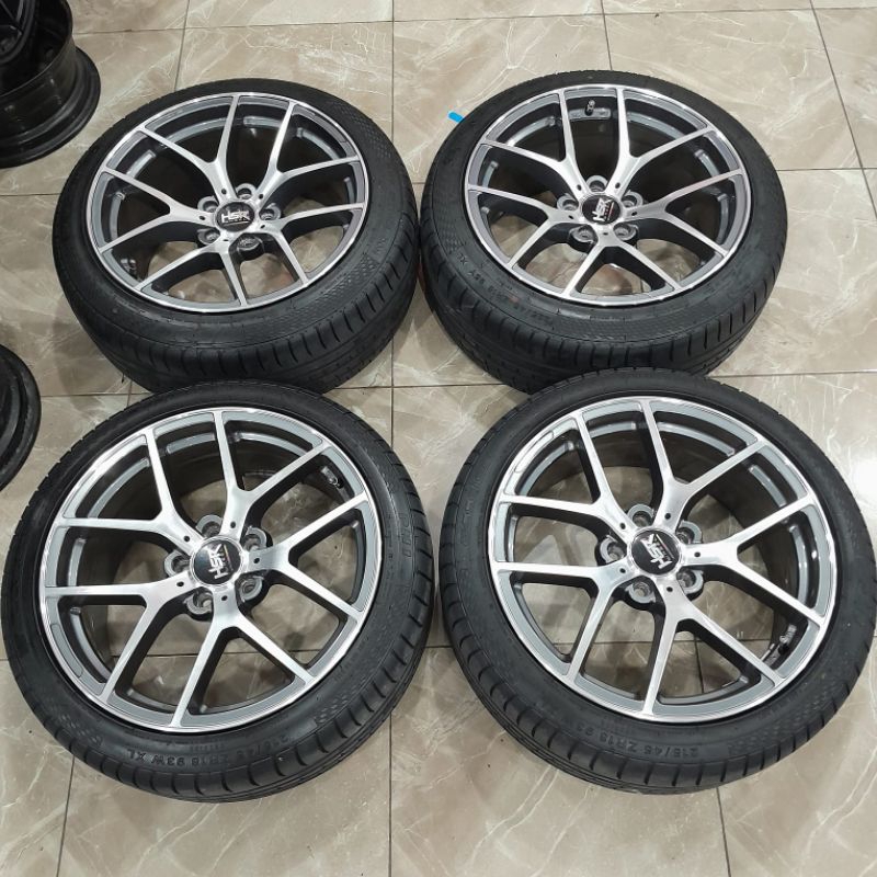 HSR BIELFIELD R18X8/9 H5X112 + BAN ACCELERA PHI-R 215,225/40 R18