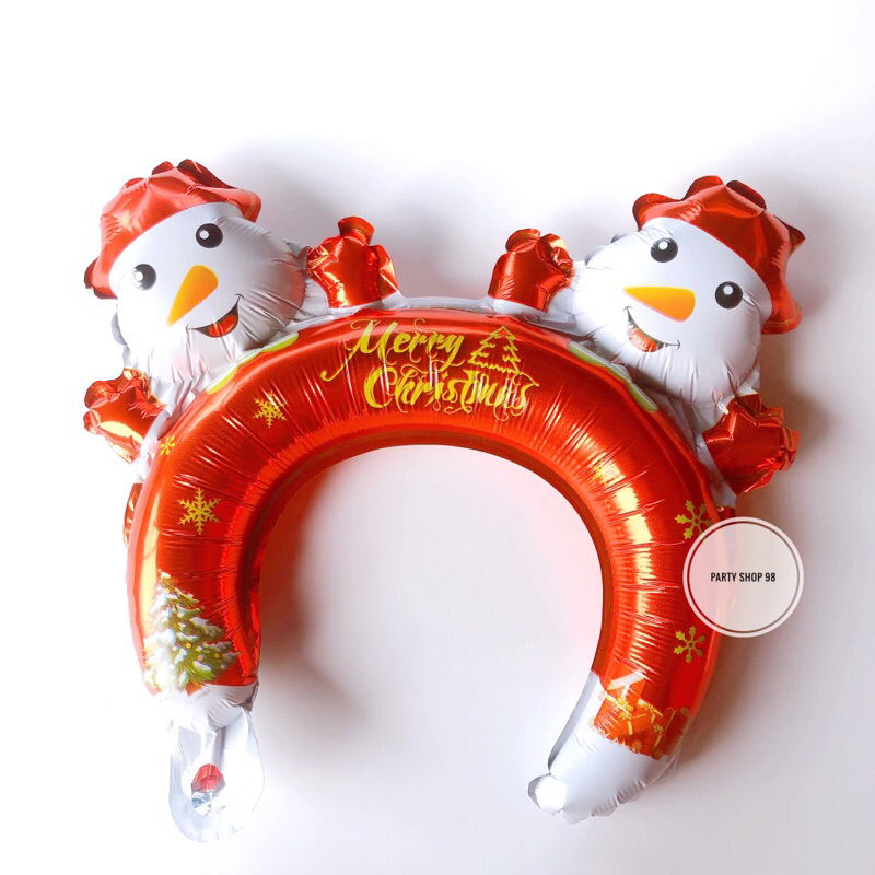 BALON BANDO FOIL SNOWMAN / BALON BANDO FOIL NATALAN