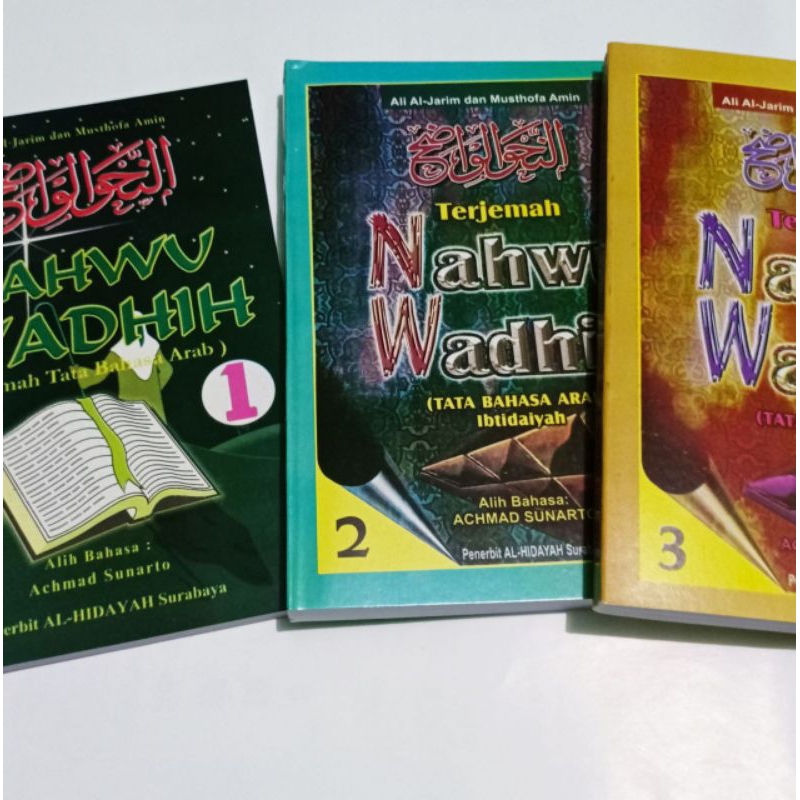 Terjemah Nahwu Wadhih Jilid 1-3 Ibtidaiyah Original
