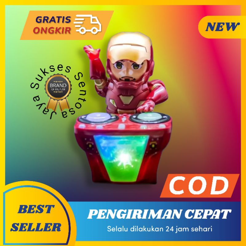 Jaya - MAinan Anak Robot Dance DJ Ada Lampu Dan Musik