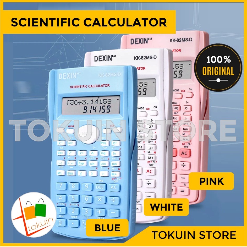 

FLASH SALE Kalkulator Scientific Calculator Ilmiah Kalkulator Sekolah Finansial !!!