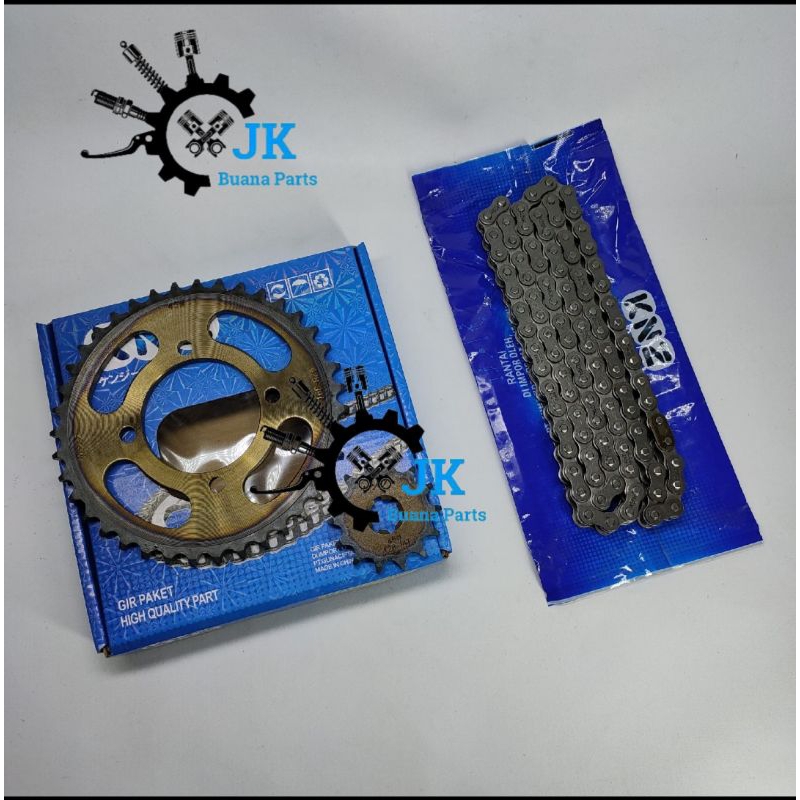 GEAR PAKET GIR SET FIZR KNZ