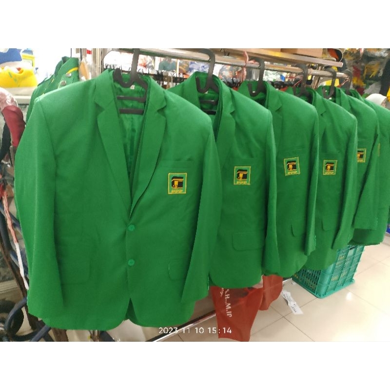 Jas Partai PPP Hijau Lengan Panjang