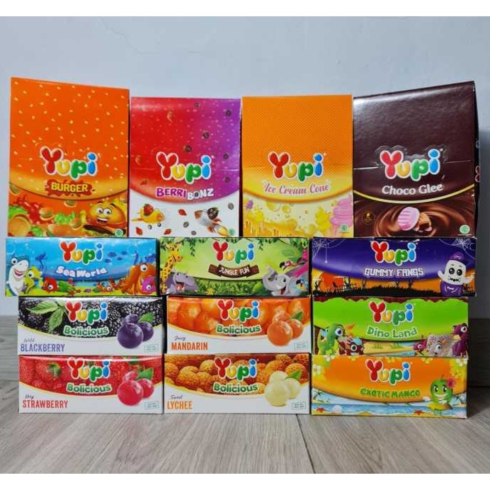 

St0k B4nyak { Perbox } - YUPI Permen Jelly All Varian [234]