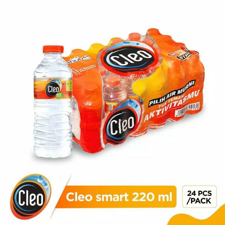 

9L8441 CLEO Air Mineral / Air Minum botol 220ml(ISI 24PCS) 7559