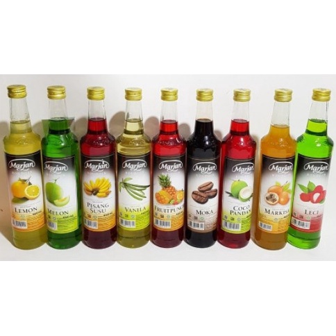 

[℠L17<] (INSTANT ONLY) MARJAN BOUDOIN SYRUP COCOPANDAN VANILA MOKA MELON SIRUP 460 ML Flas Sale