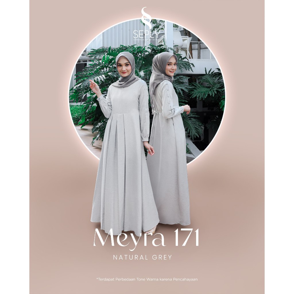 GAMIS SEPLY TERBARU - MEYRA 171 - GAMIS POLOS - GAMIS BUSUI - GAMIS REMAJA