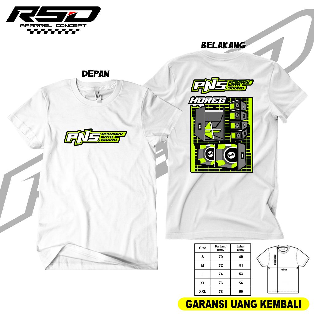 kaos PNS ( PEGAWAI NOTO SOUND )  sound system kaos sound system audio kaos sound system audio terbar