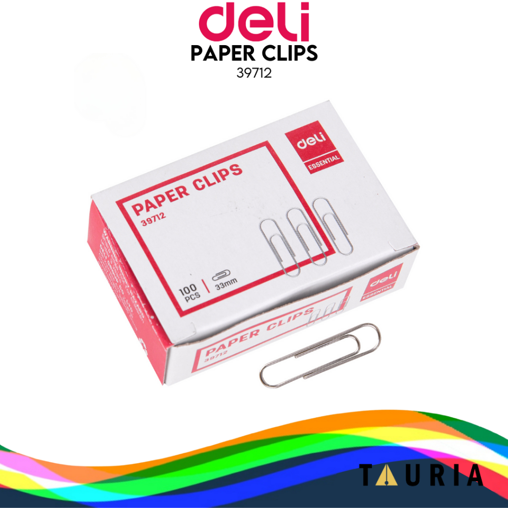 

PAPER CLIP PENJEPIT KERTAS DELI 39712 33 mm