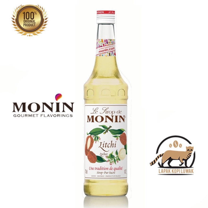 

L44ris Lychee Syrup merk Monin Keluaran Terbaru