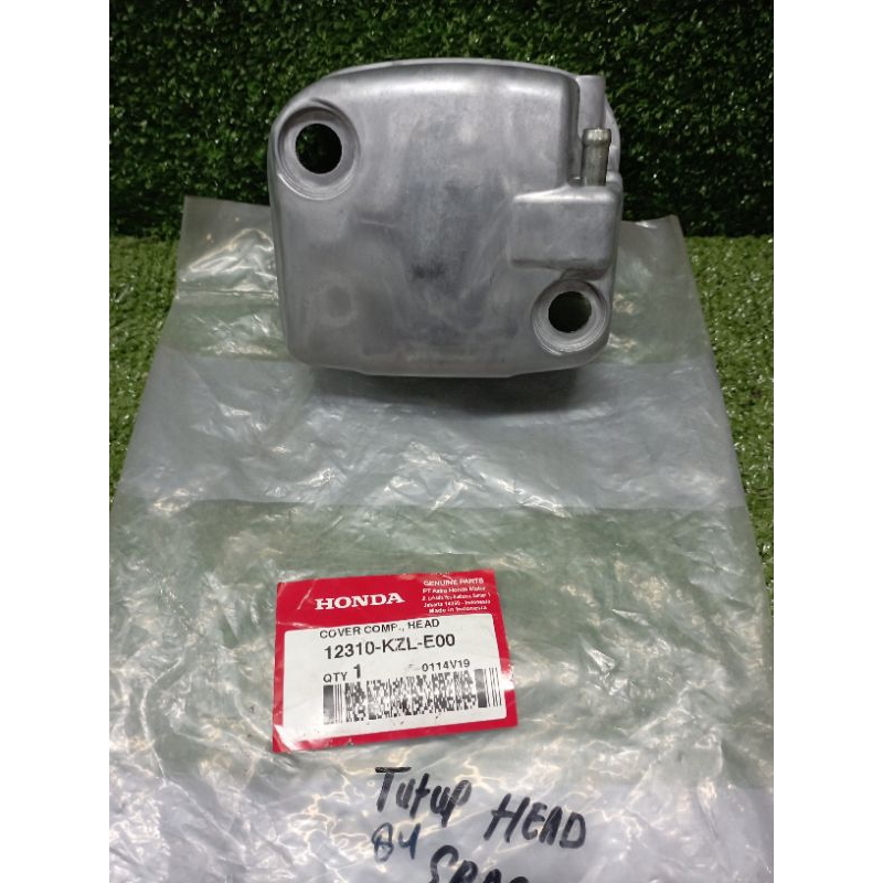 tutup blok head beat/cover comp head beat fi Scoopy fi 2013 2014 ori AHM (12310-KZL-E00)