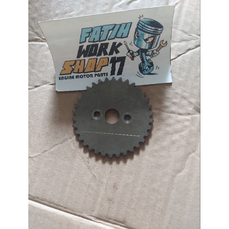 Gigi sentrik gear timing sprocket cam cs 1 pnp sonic 125 old