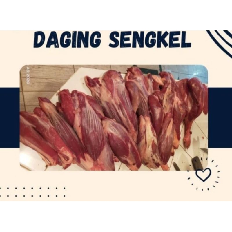 

Daging Sengkel (Shank) Sapi 1kg