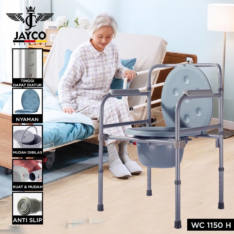 WC DUDUK PORTABLE TOILET LANSIA JOMPO
