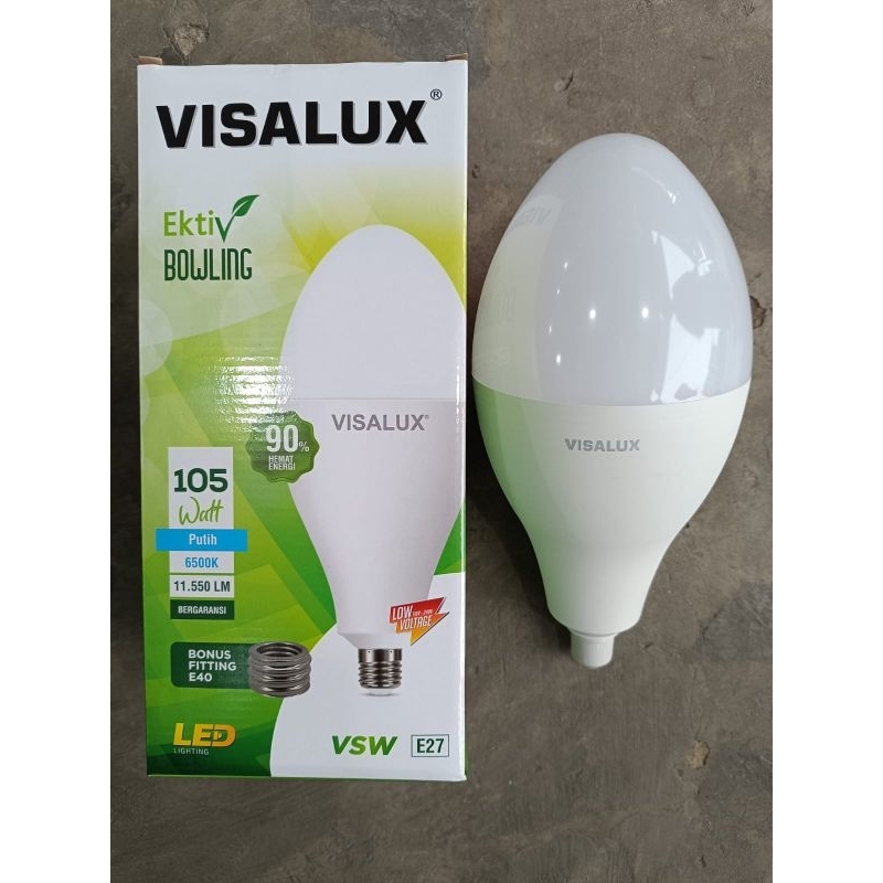 VISALUX Lampu led Visalux 105watt Ektiv bowling E27