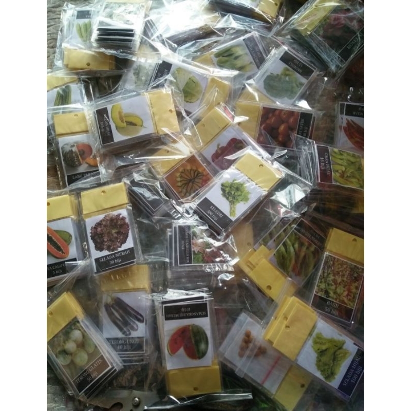 paket benih sayur ekonomis 25 macam