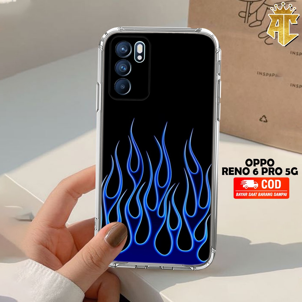 CASE OPPO RENO 6 PRO 5G - Casing OPPO RENO 6 PRO 5G Terbaru 2023 AERO STORE [ MOTIF 02 ] Silikon - C