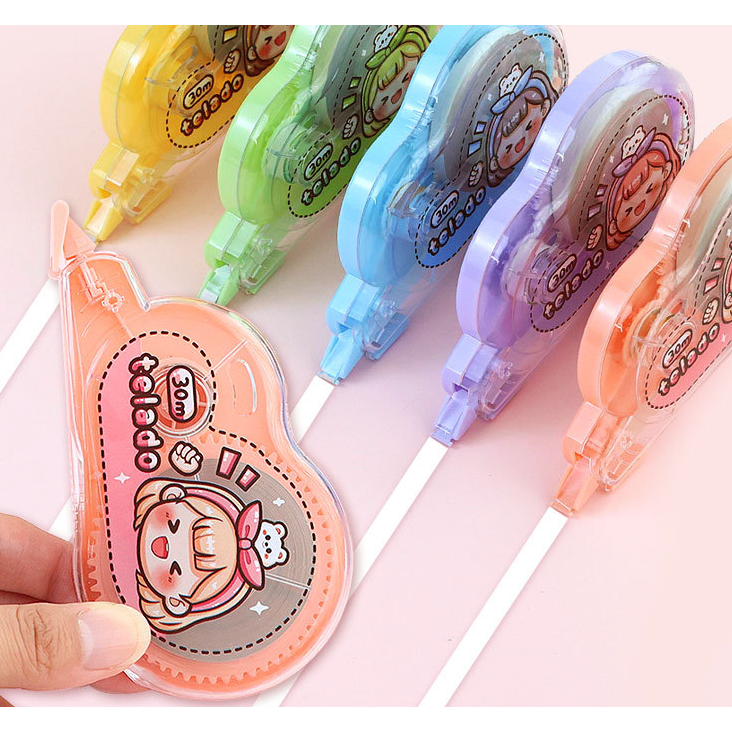 

Tipe Ex Dodogirl Corection Tape /Tipe X Roll Untuk Menghapus Tulisan TLD127