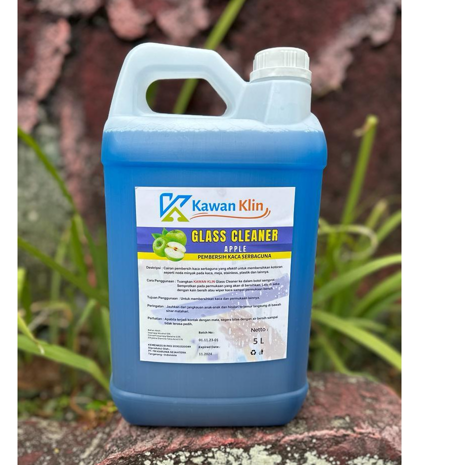 GLASS CLEANER 5 LITER / CAIRAN PEMBERSIH KACA