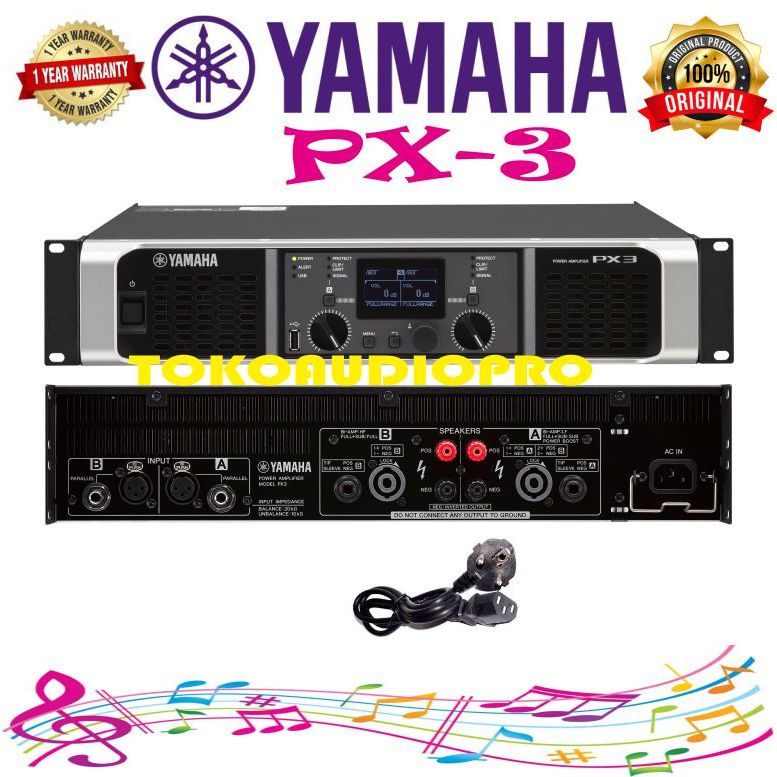 Yamaha PX3 Power Amplifier Original Yamaha PX-3