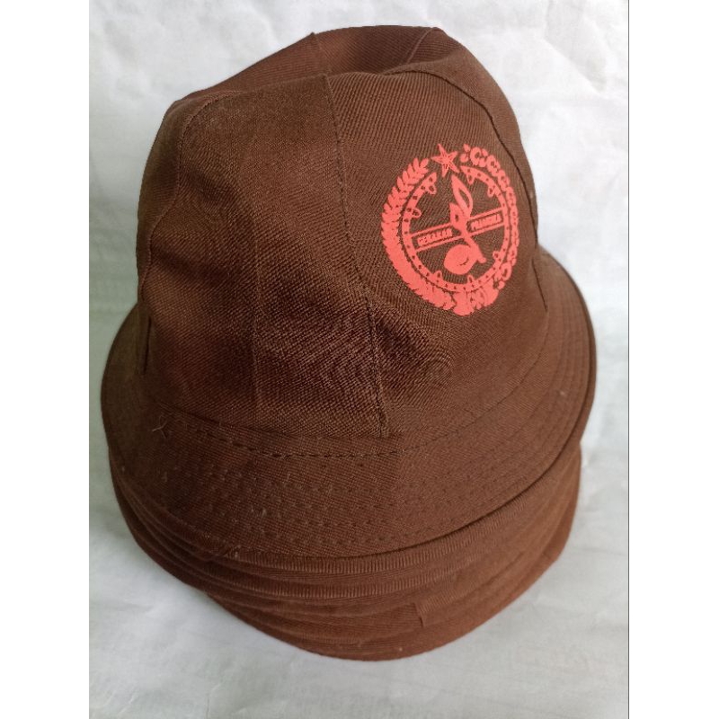 topi pramuka perempuan topi rimba pramuka