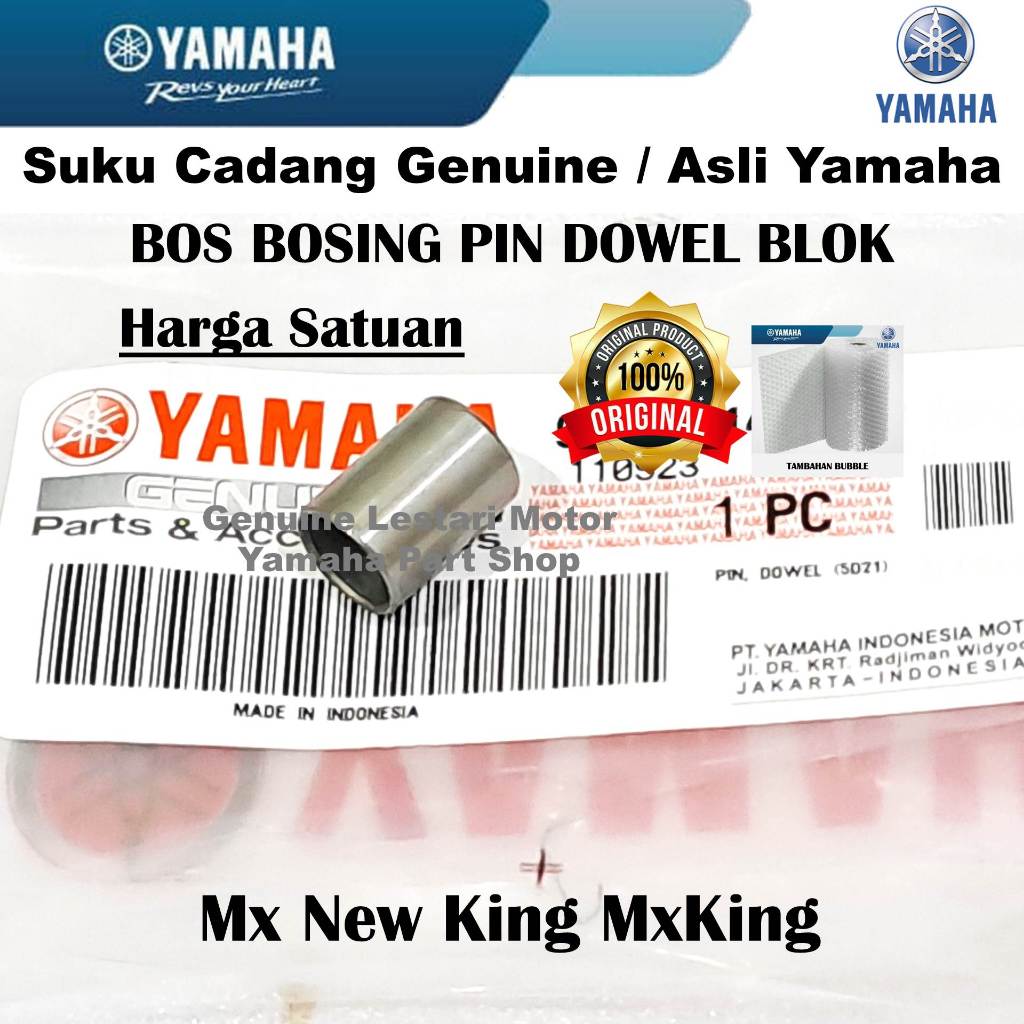 Bosing Bos Pin Dowel Blok Mx New King MxKing Asli Yamaha Surabaya