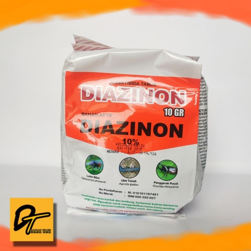 Insektisida Diazinon 1kg Insektisida Tabur Pembunuh Serangga CV ALAM HIJAU