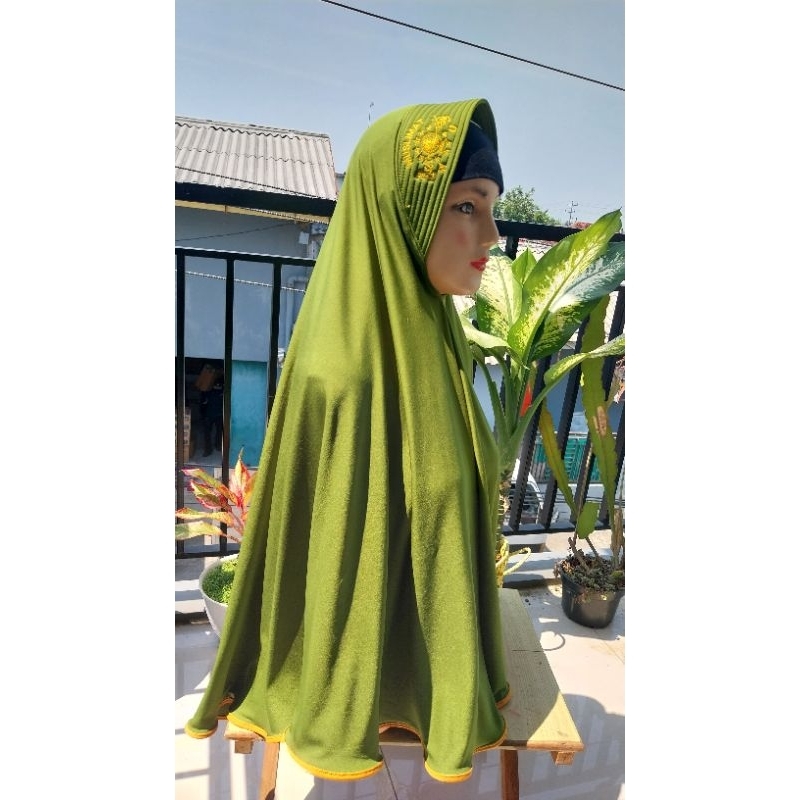 jilbab /kerudung muslimat NU jumbo RIEL PICK