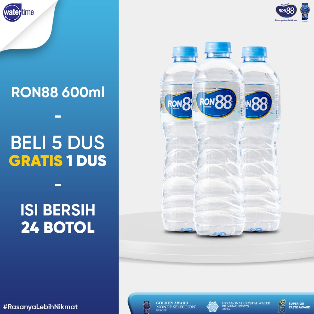 

☇ Paket Ron88 600ml minimal 5 karton bonus 1 karton 57