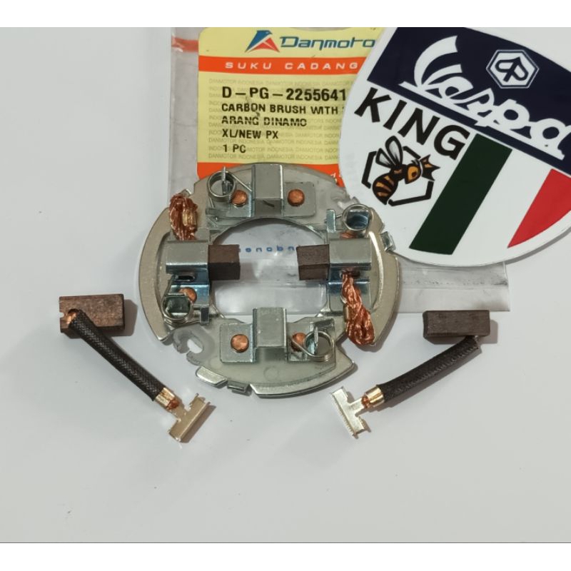 arang dinamo stater vespa klasik excel exclusive2 DANMOTOR brostel set dinamo stater vespa