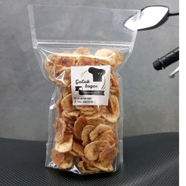 

Keripik Pisang Rasa Original - Pisang Keripik Original Rasa - Gubuk Sugar