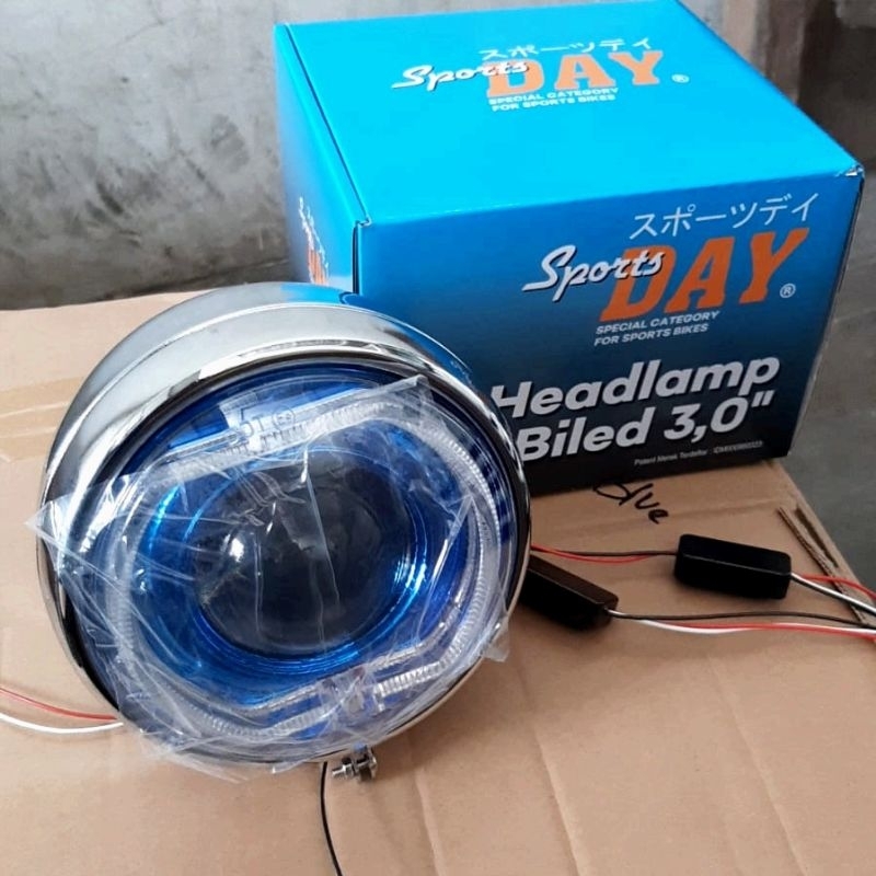 BILED 5,75 Day - Biled set Shroud BMW set batok CB125 Chrome Biled set batok CB 125 bukan aes