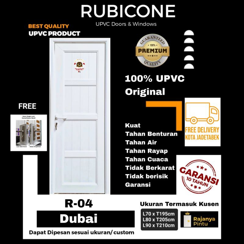 Pintu Upvc Rubicon Dubai , kunci silinder