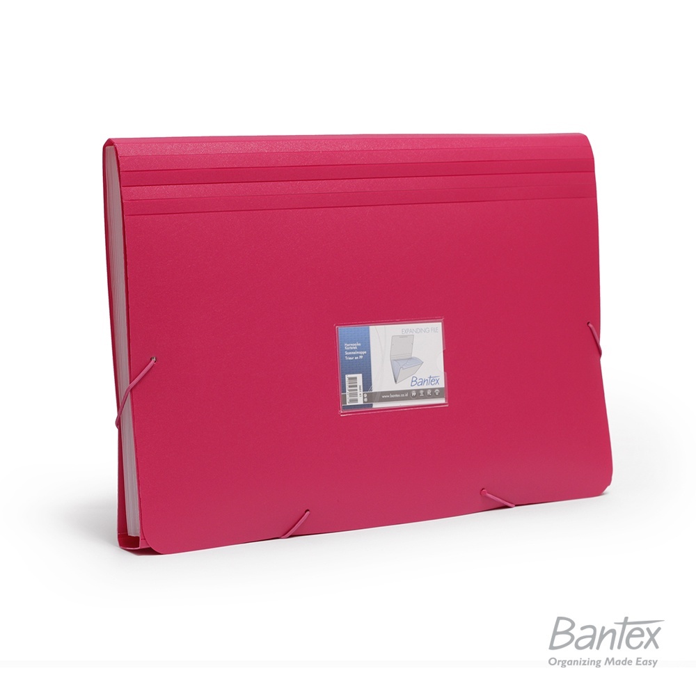 

Bantex Expanding File PP Folio Grape