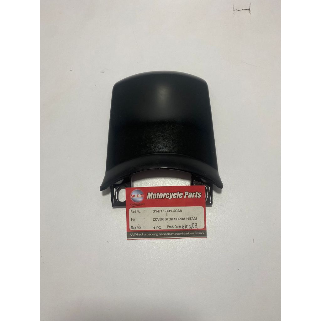 COVER TAIL STOP MOTOR SUPRA HITAM