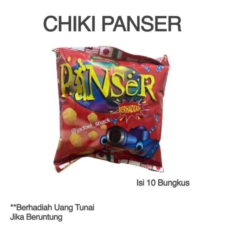 

Chiki panser berhadiah uang di dalam