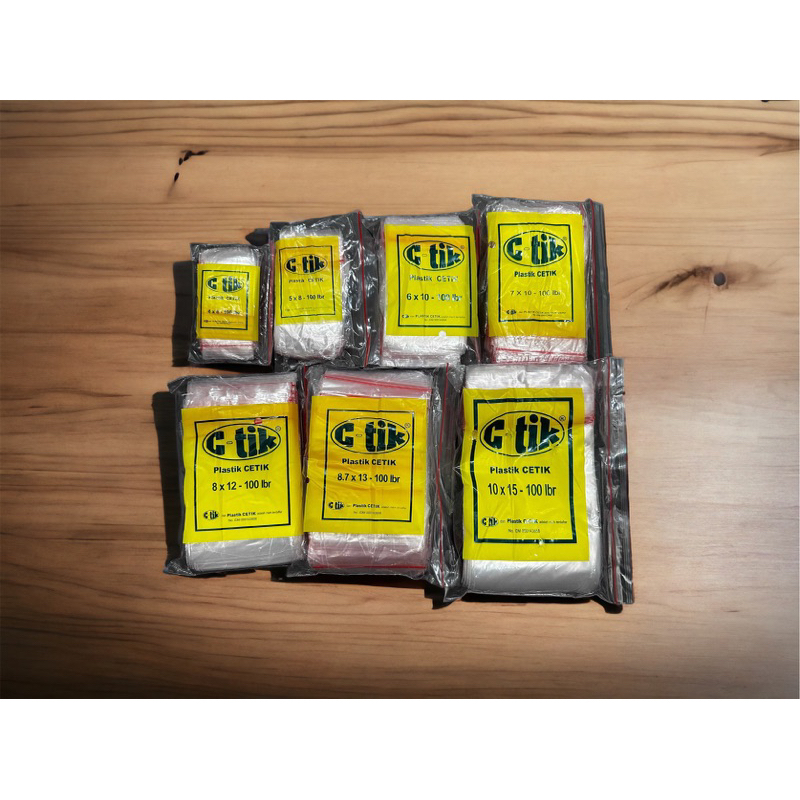 Plastik C-Tik/Plastik sambal/Plastik Klip