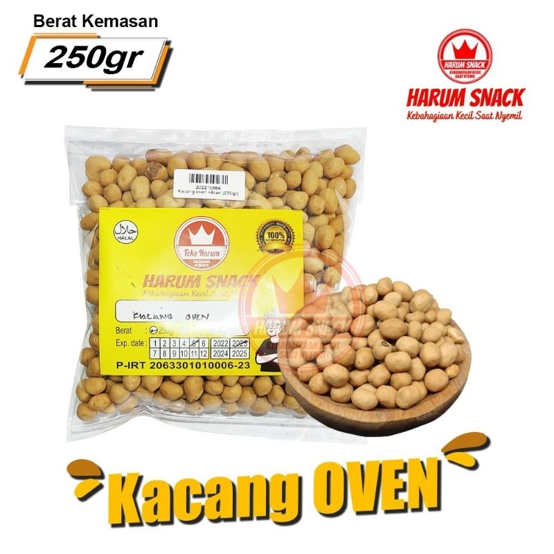 

KACANG OVEN 250 Gram [Harum Snack Official]