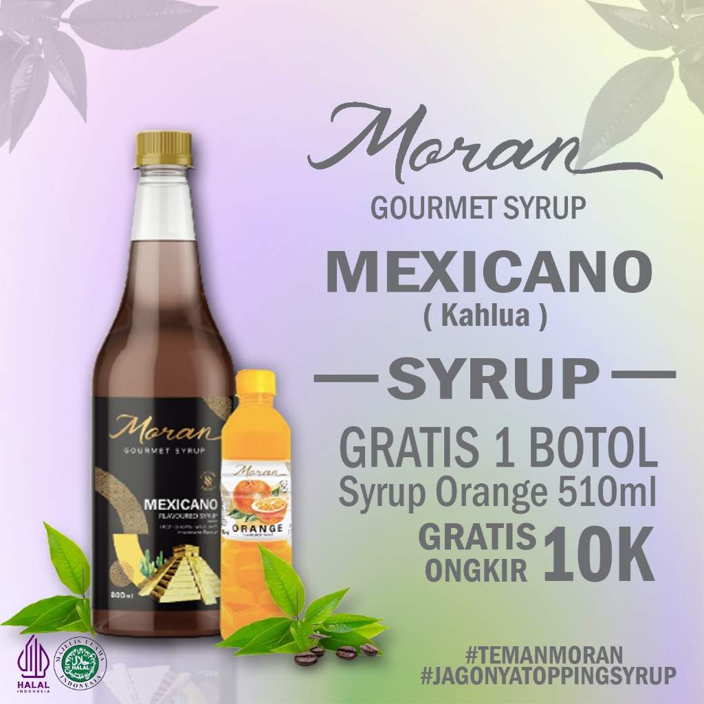 

Syrup Mexicano Syrup Aroma Kopi 800ML Moran