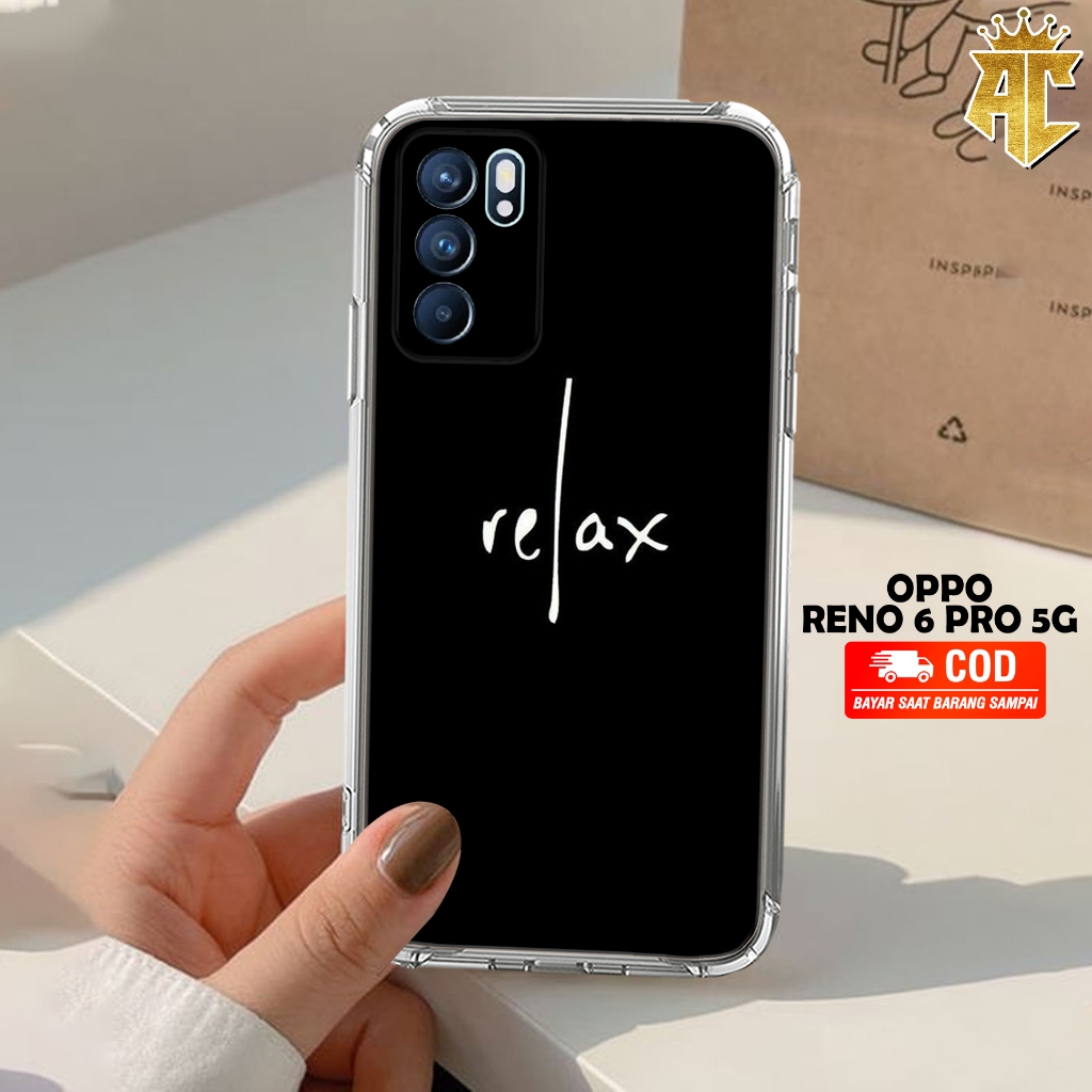 CASE OPPO RENO 6 PRO 5G - Casing OPPO RENO 6 PRO 5G Terbaru 2023 AERO STORE [ MOTIF 40 ] Silikon - C