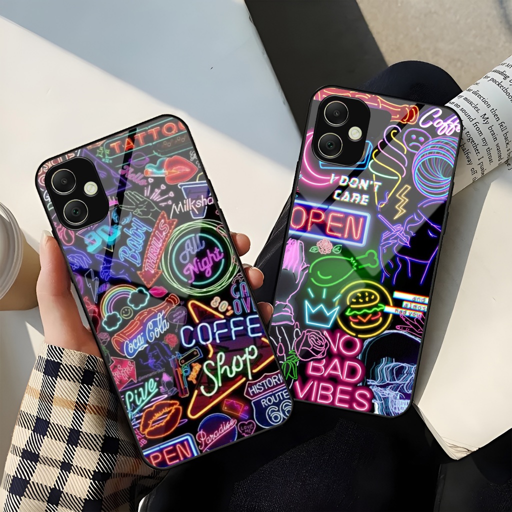 Softcase Glass Kaca Samsung A05/A05s Terbaru [R821] Casing Handphone - Pelindung Handphone - Aksesor