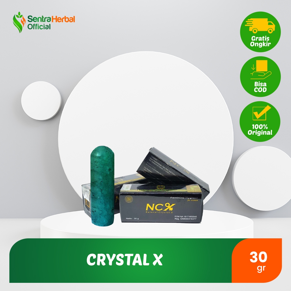 Cristal X - herbal  membuat dinding Miss V menjadi lebih kencang