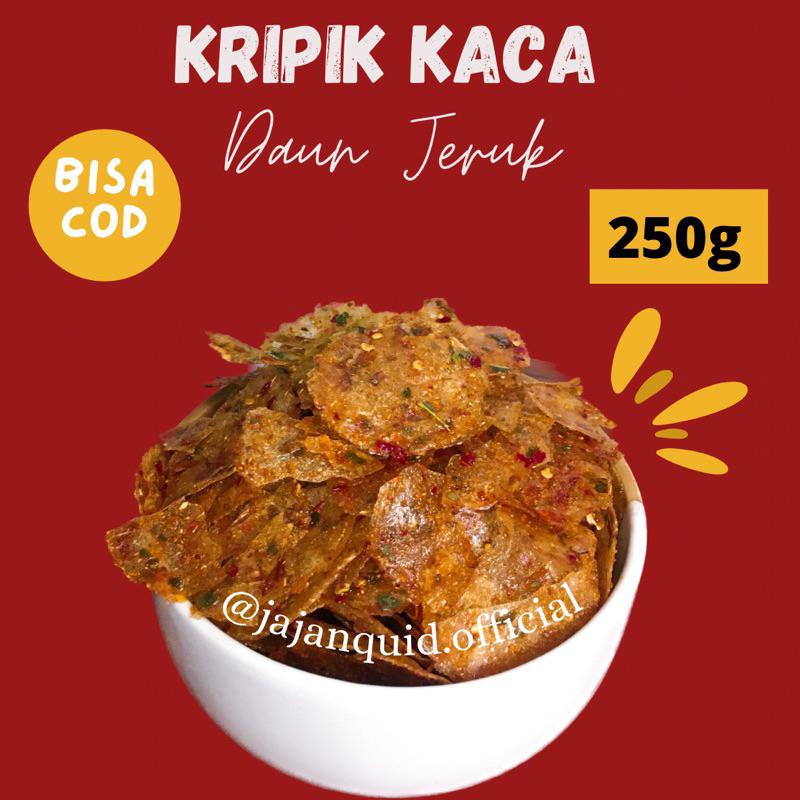 

KRIPIK KACA VIRAL 250g PEDAS