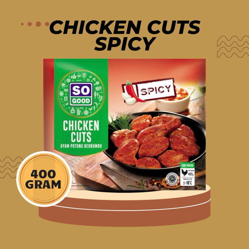 

So Good - Chicken Cuts Spicy 400Gr (BISA KIRIM LUAR KOTA)