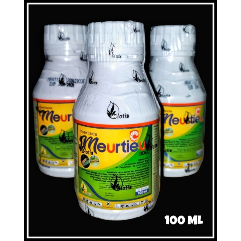 MEURTIER 30EC 100 Ml - INSEKTISIDA UNTUK MENGENDALIKAN HAMA ULAT GRAYAK PADA PADI,BANAMAN BAWANG MER
