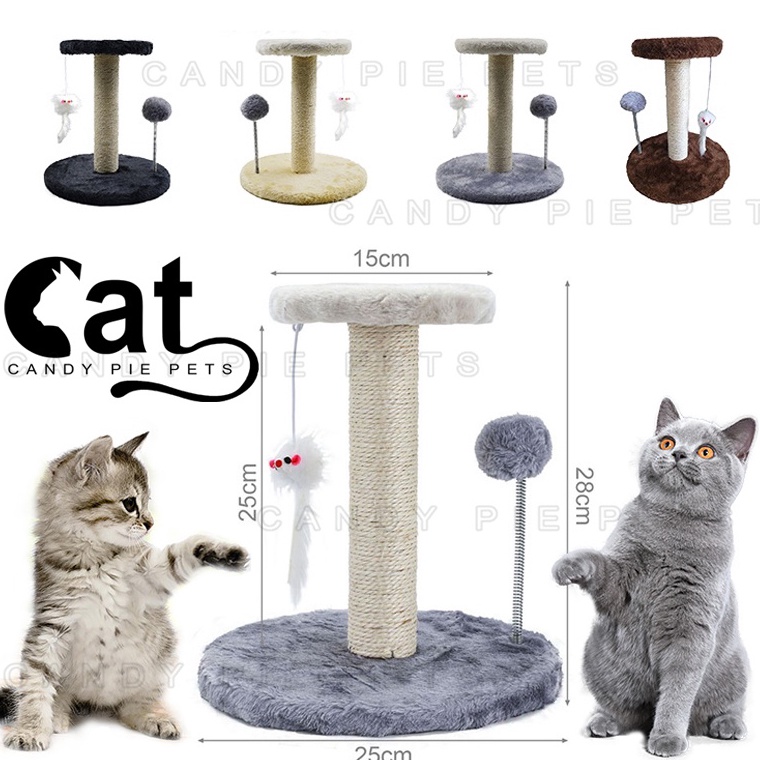 Kirm Sek4rang Cat Scratcher Tree Cakaran Kucing Cat Tree Kucing Cat Condo Kucing Dewasa Mainan Garuk