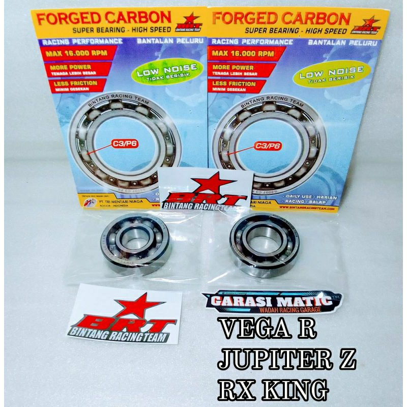 BEARING KRUK AS RACING BRT C3 RX KING JUPITER Z 5TP VEGA R CRYPTON RX Z RX S RZR KLAHER 6304 & 6205